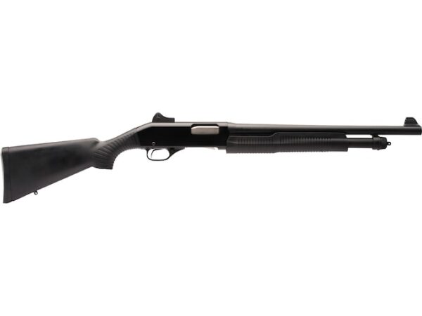 Savage Arms Stevens 320 Security 12 Gauge Pump Action Shotgun 18.5" Barrel Ghost Ring Blued and Black For Sale