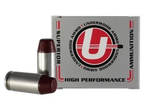 Underwood Ammunition 40 S&W 200 Grain Hard Cast Lead Flat Nose Box of 20 For Sale