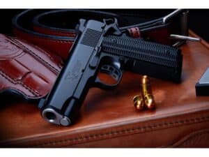 Nighthawk Custom T3 Semi-Automatic Pistol 9mm Luger 4″ Barrel 7-Round Nitride Black For Sale