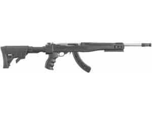 <b> Ruger 10/22 Tactical Semi-Automatic Rimfire Rifle 22 Long Rifle 16.1" Barrel 25-Round Stainless and Black Folding For Sale </b>