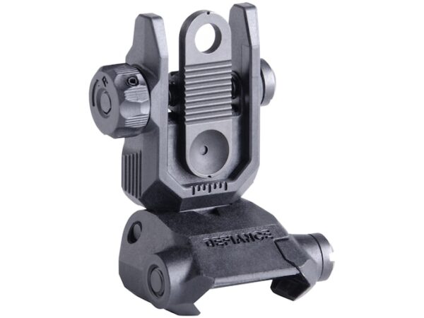 Kriss Low Profile Flip-Up Rear Sight AR-15 Polymer Black For Sale