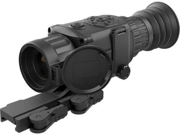 AGM Rattler TS35-640 Thermal Imaging Compact Long Range Rifle Scope 2.2x 17.6x 35mm Adjustable Objective Focus 640×512 Resolution Matte For Sale