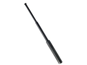 ASP Sentry Baton Collapsible 4130 Steel Shaft Black Nickel Finish Strike Force Grip Black For Sale