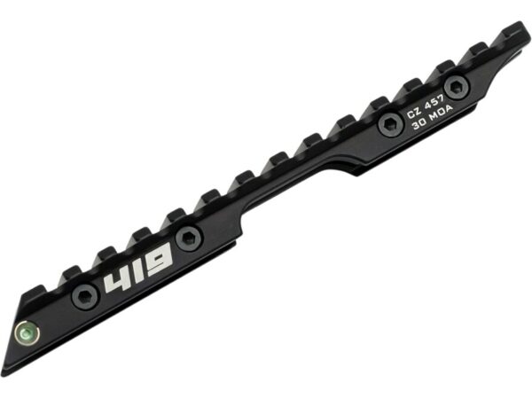 Area 419 Improved 1-Piece Picatinny-StyleScope Base 11mm Dovetail Adapter Integrated Bubble Level Matte For Sale