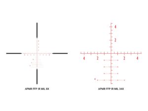 Athlon Optics Argos BTR Gen II Rifle Scope 30mm Tube 8-34x 56mm First Focal Side Focus Illuminated Reticle Matte For Sale