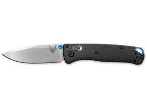 Benchmade Mini Bugout Folding Knife 2.82″ Drop Point CPM-S90V Polished Blade Carbon Fiber Handle Black For Sale