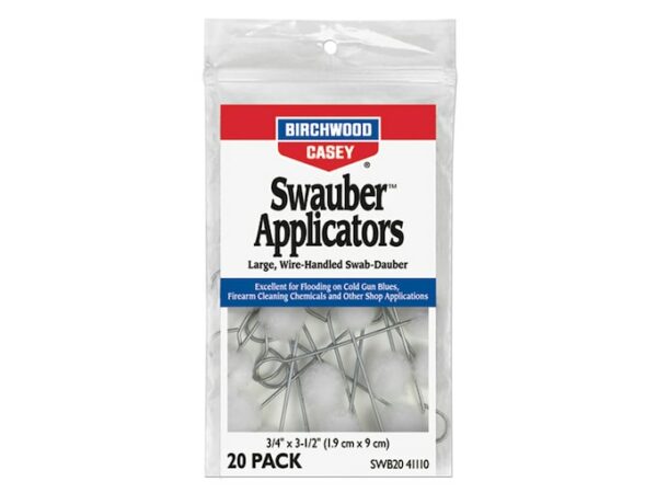 Birchwood Casey Swauber Applicators Pack of 20 For Sale