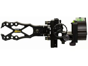 Black Gold Ascent Pro Bow Sight 4″ DT Single Pin Scope .019 RH For Sale