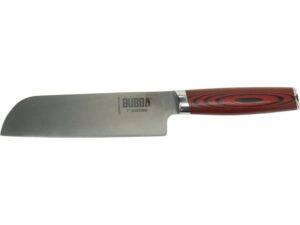 Bubba Fixed Blade Santoku Knife 7″ VG10 Steel G10 Handle For Sale