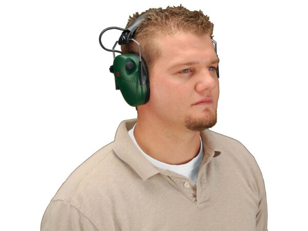Caldwell E-MAX Electronic Earmuffs (NRR 25dB) Green For Sale