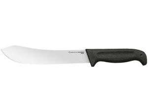 Cold Steel Commercial Series Butcher Knife 8″ 4116 Stainless Steel Blade Kray-Ex Handle Black For Sale