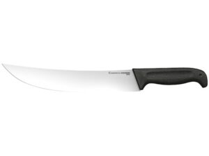 Cold Steel Commercial Series Scimitar Knife 10″ Drop Point 4116 Stainless Steel Blade Kray-Ex Handle Black For Sale