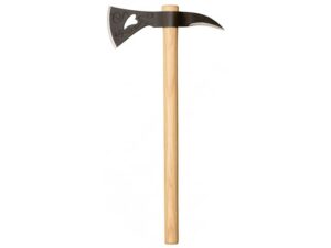 Cold Steel Weeping Heart Hawk Tomahawk 1055 Carbon Steel Blade 22″ Overall Length Hickory Handle For Sale