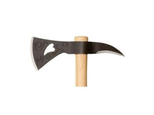 Cold Steel Weeping Heart Hawk Tomahawk 1055 Carbon Steel Blade 22″ Overall Length Hickory Handle For Sale