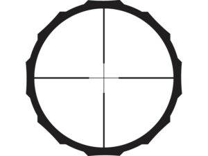 Crimson Trace Brushline Pro Rifle Scope 1″ Tube 2.5-10x 42mm Zero Reset Capped Turrets Plex Reticle Matte For Sale