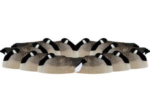 Dakota Decoy X-Treme Flocked Sleeper Shell Canada Goose Decoy Pack of 12 For Sale
