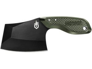 Gerber Tri-Tip Mini Cleaver 2.9″ 7Cr17MoV Stainless Steel Blade Aluminum Handle For Sale