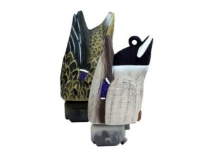 Higdon Magnum Foam Filled Duck Butt Mallard Duck Decoy Polymer Pack of 2 For Sale