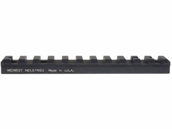 Midwest Industries 1-Piece Picatinny-Style Base Ruger 10/22 Black For Sale