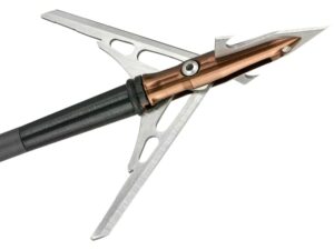 Rage X-treme Turkey 2-Blade Mechanical Broadhead 100 Grain Aluminum and Steel Pack of 2 For Sale