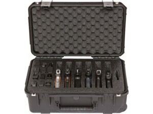 SKB iSeries 1610-10 6 Gun Pistol Case Polymer Black For Sale