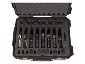 SKB iSeries 1610-10 8 Gun Pistol Case Polymer Black For Sale