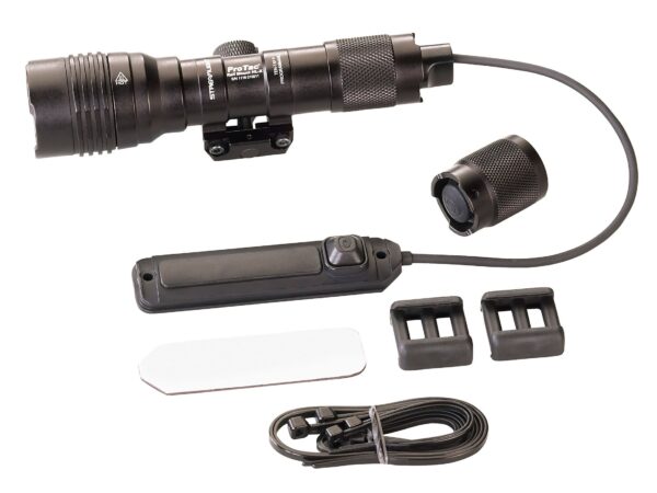 Streamlight ProTac Rail Mount HL-X Weapon Light with Remote Switch with 2 CR123A Batteries Aluminum Black For Sale