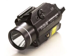 Streamlight TLR-2 Weapon Light White LED with Red Laser and Batteries Fits Picatinny or Glock-Style Rails Aluminum Matte For Sale