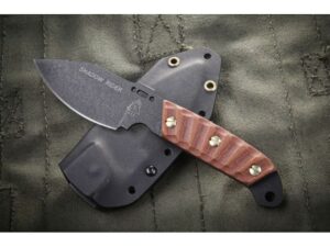 TOPS Knives Shadow Rider Fixed Blade Knife 3.25″ Drop Point 1095 High Carbon Alloy Blade Canvas Micarta Handle Tan For Sale
